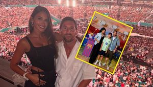 Syn Messiego miał urodziny. Jedno rzuca się od razu w oczy