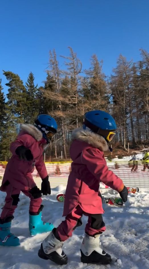 Kaczorowska i Rogacewicz na feriach