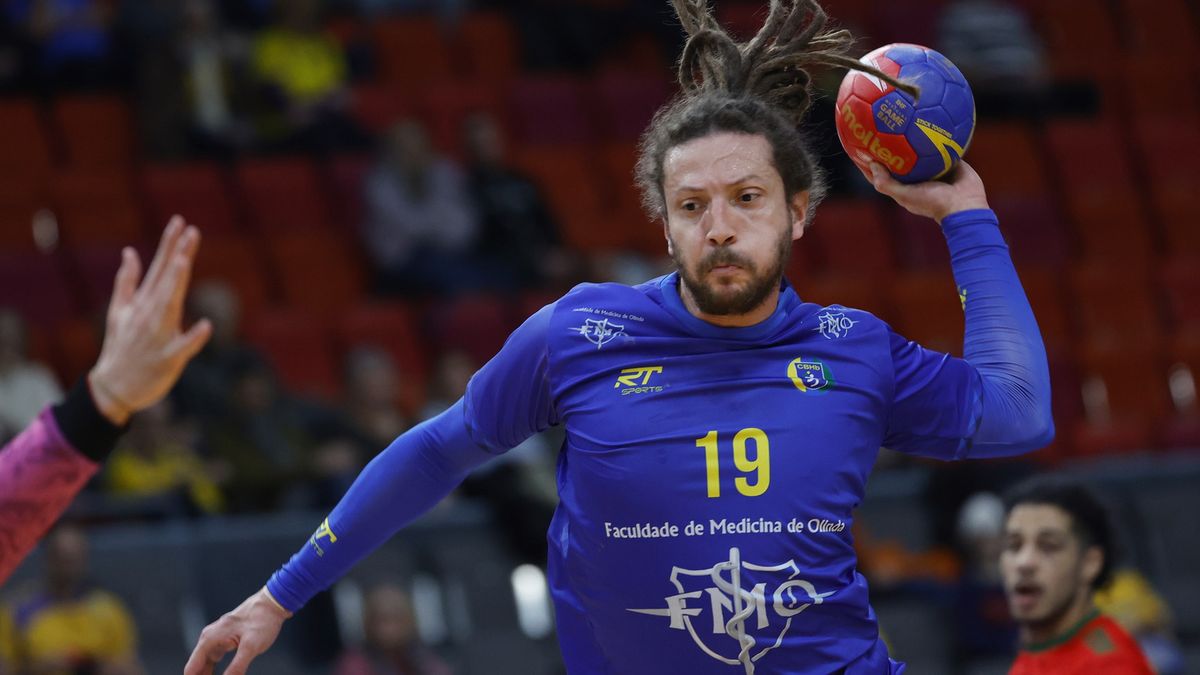 PAP/EPA / Adam Ihse / Na zdjęciu: Fabio Chiuffa, reprezentant Brazylii