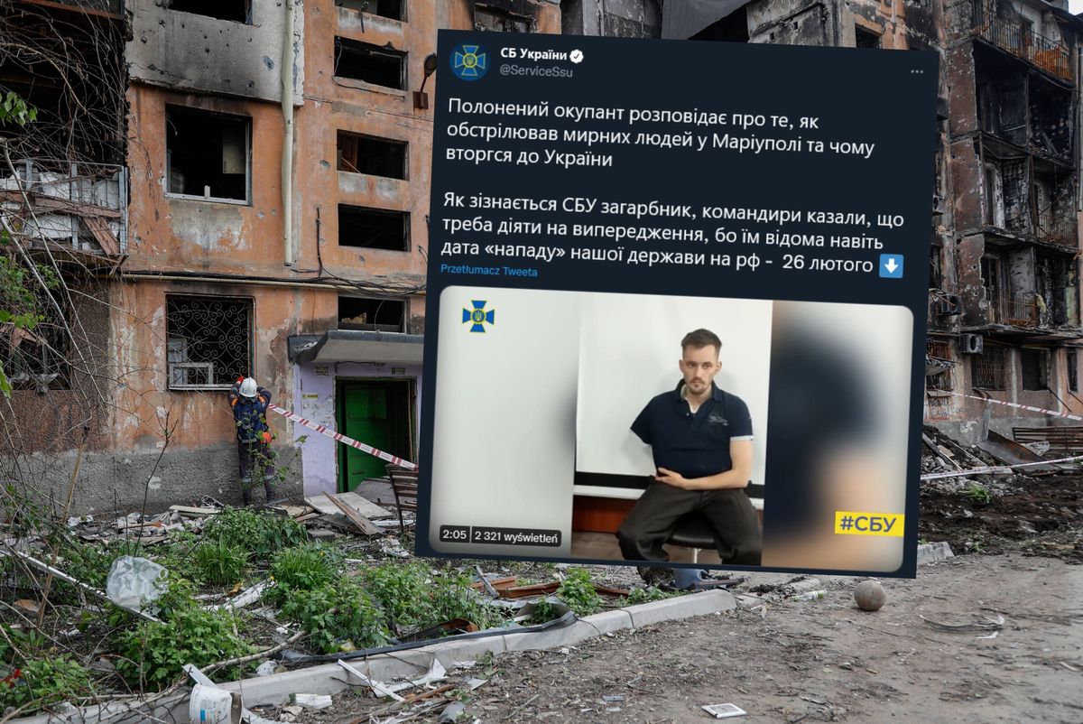 Rosyjskie jeniec przyznaje. "Strzelałem do cywilów" 