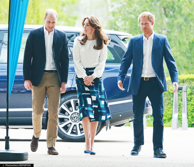 Harry, William i Kate