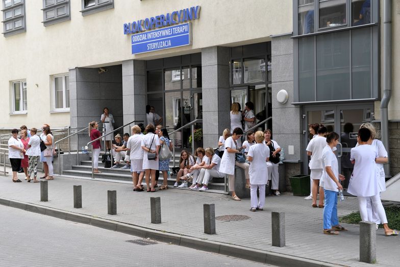 Strajk pielęgniarek w Lublinie