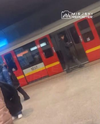 Warszawa: Pies sparaliżował metro. Trwa akcja służb. Ruch wstrzymany