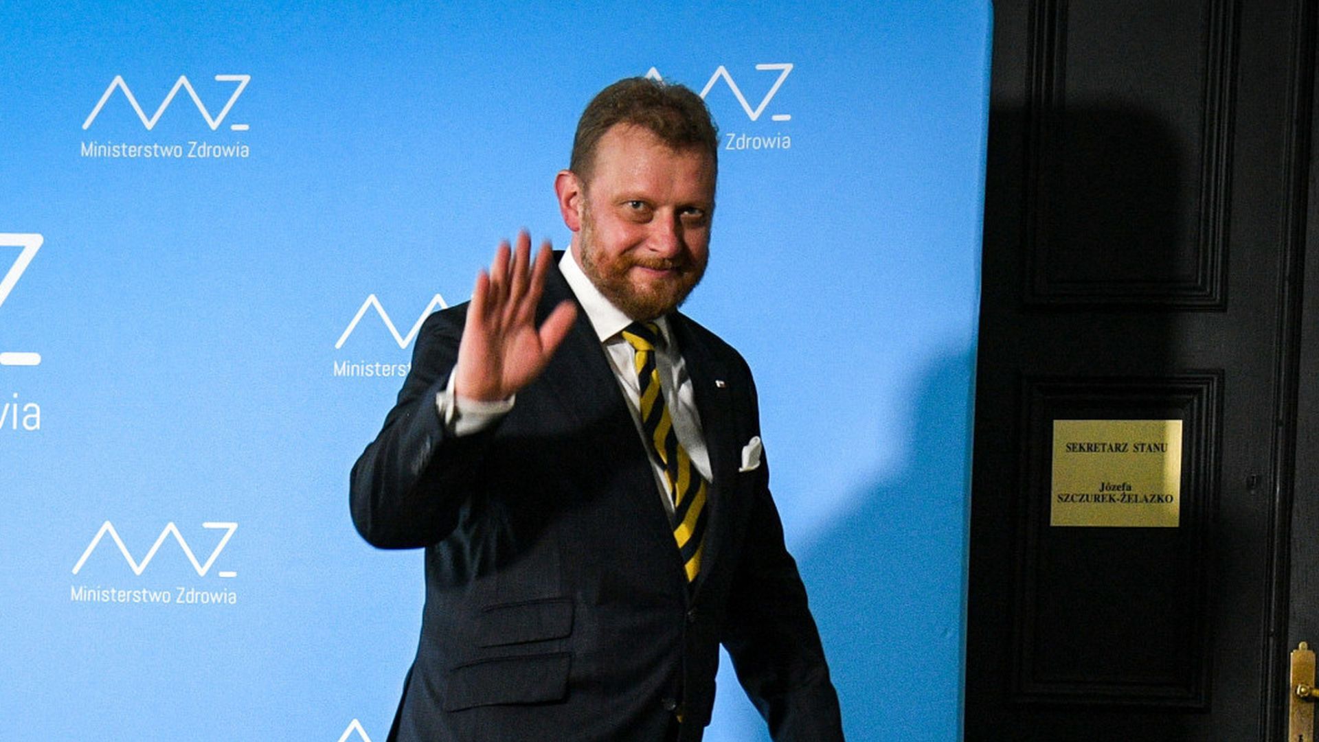Łukasz Szumowski ogłasza decyzję o odejściu. 18 sierpnia 2020 roku / fot. Jacek Domiński