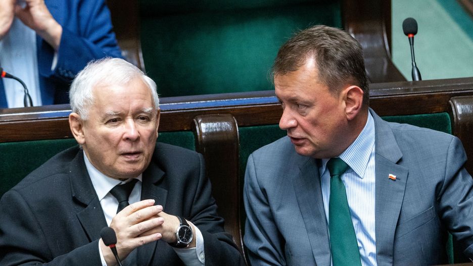 Jarosław Kaczyński ma duży wpływ na Mariusza Błaszczaka