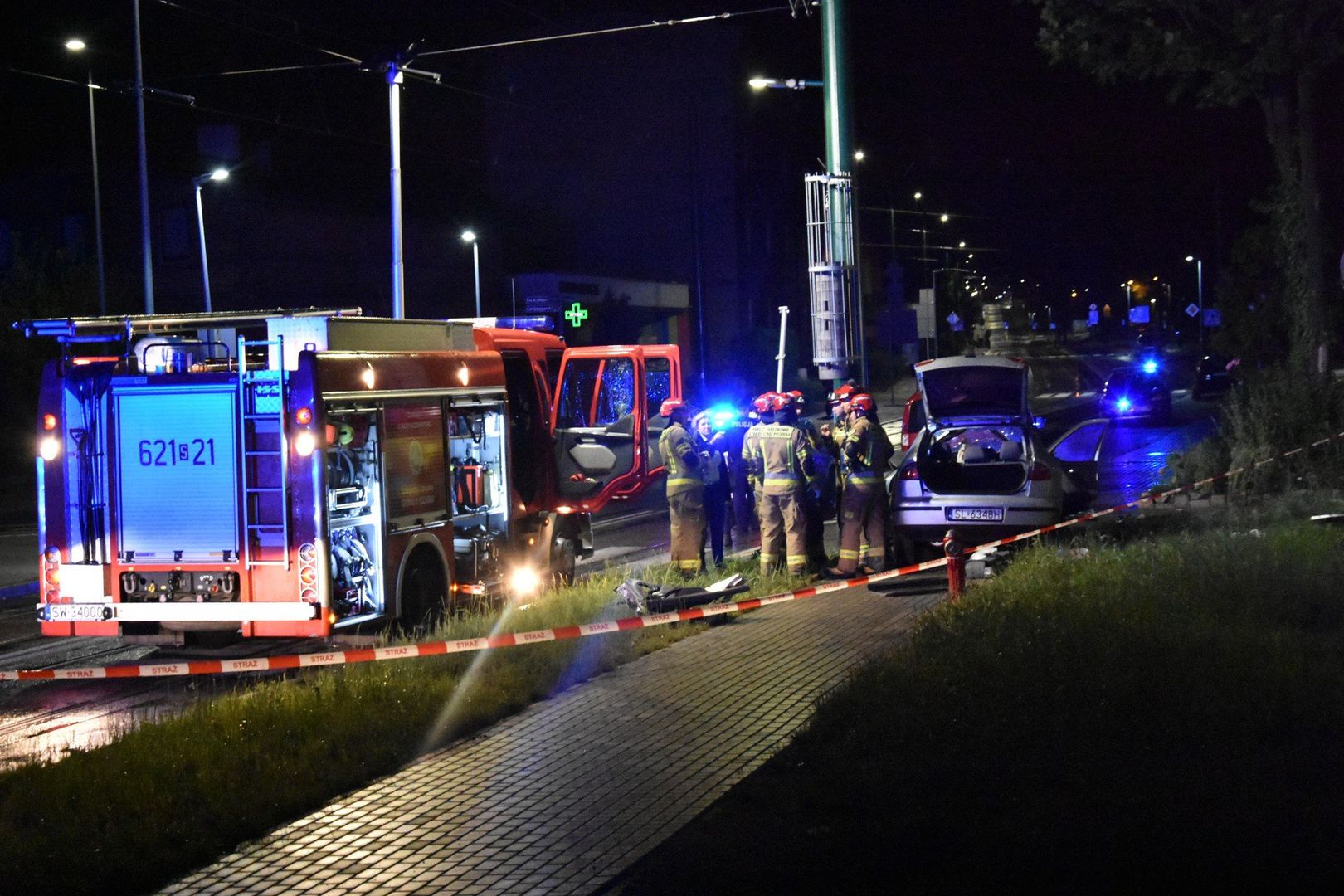 Wypadek w Świętochłowicach