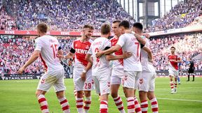 Cztery gole w Kolonii, dwa w Stuttgarcie. Beniaminek grał w dziesiątkę