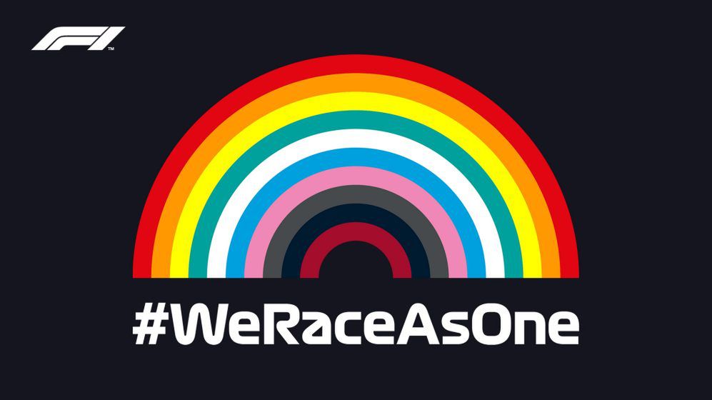 nowa kampania F1 - #WeRaceAsOne