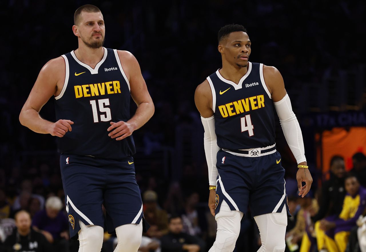 Nuggets' Jokic and Westbrook make NBA history with dual triple-doubles