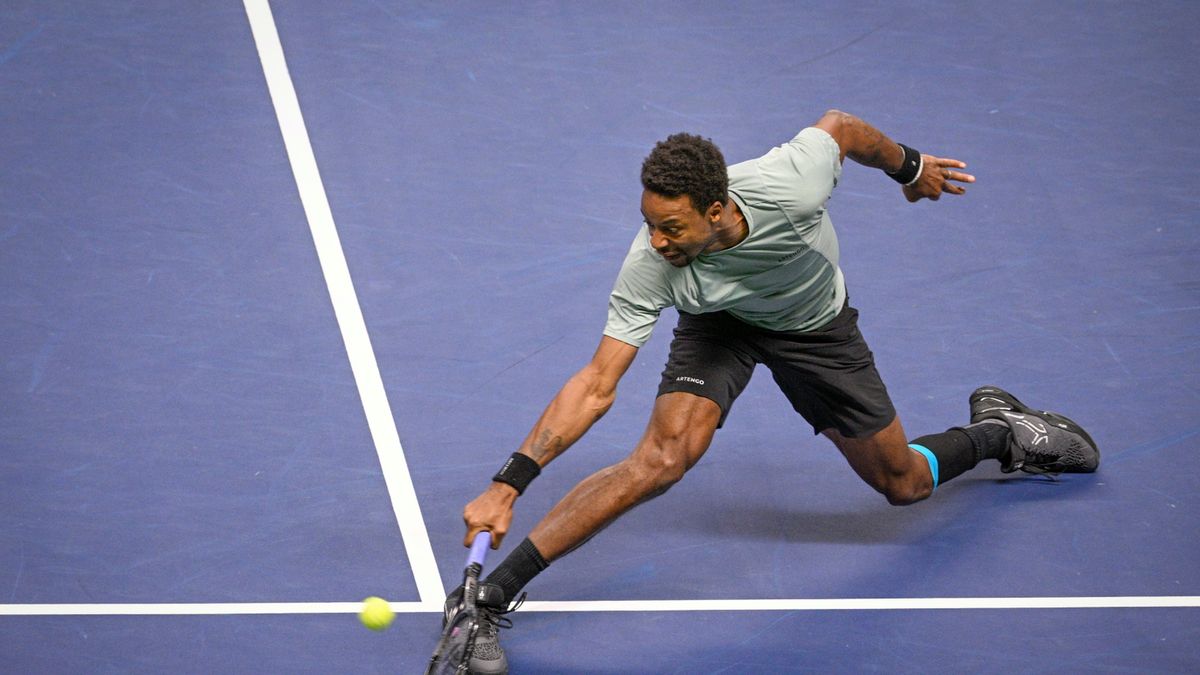 PAP/EPA / Anders Wiklund / Na zdjęciu: Gael Monfils