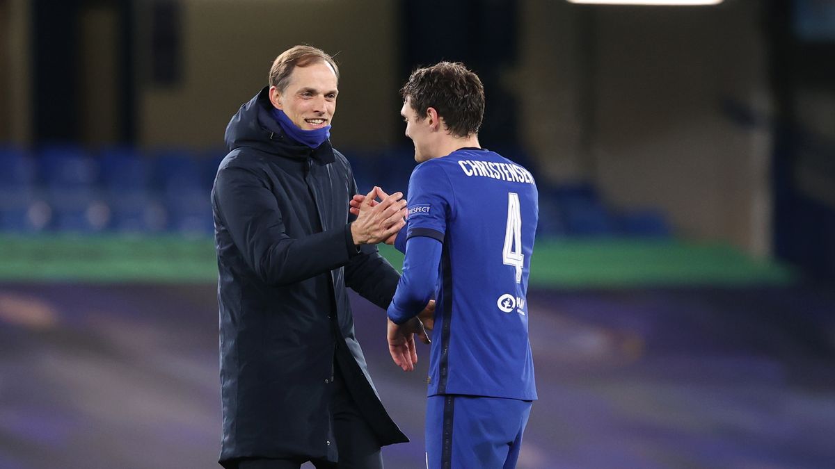 Getty Images / Charlotte Wilson/Offside / Na zdjęciu: Thomas Tuchel (z lewej) i Andreas Christensen 