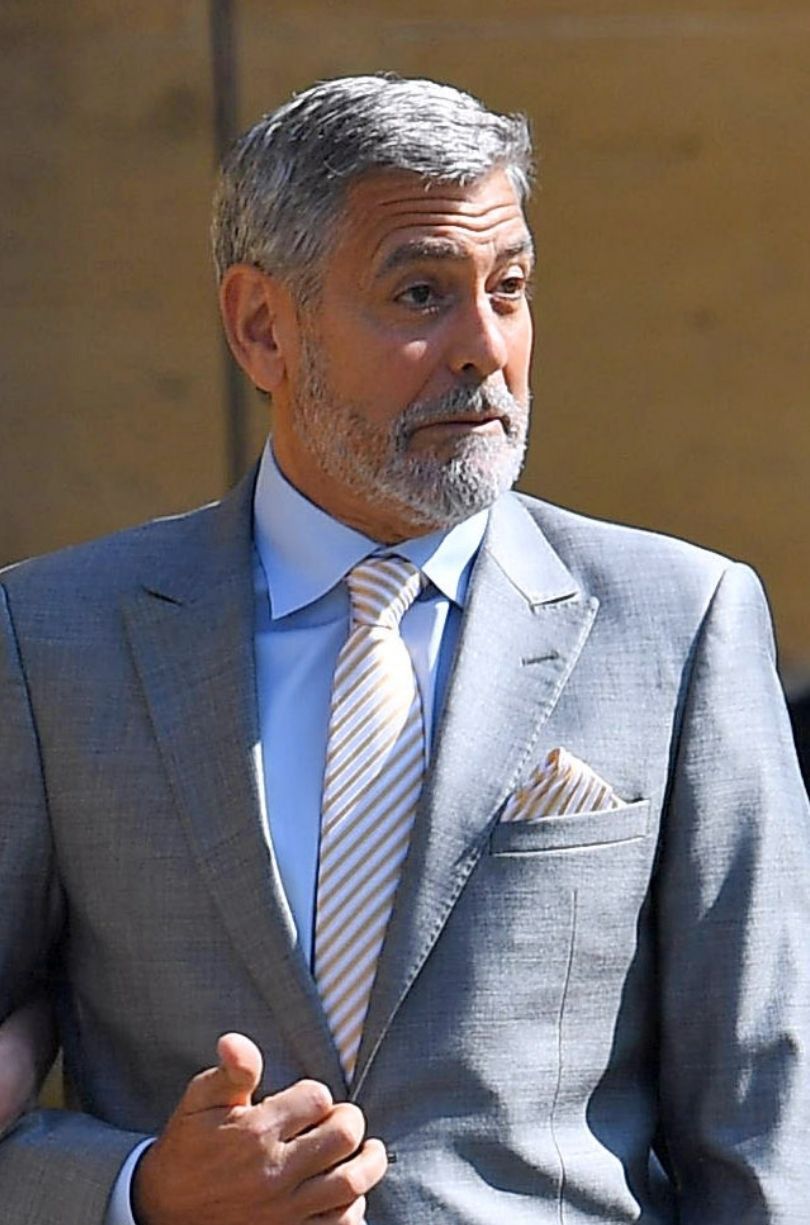 Goerge i Amal Clooney nie znali Harry'ego i Meghan przed "royal wedding"?