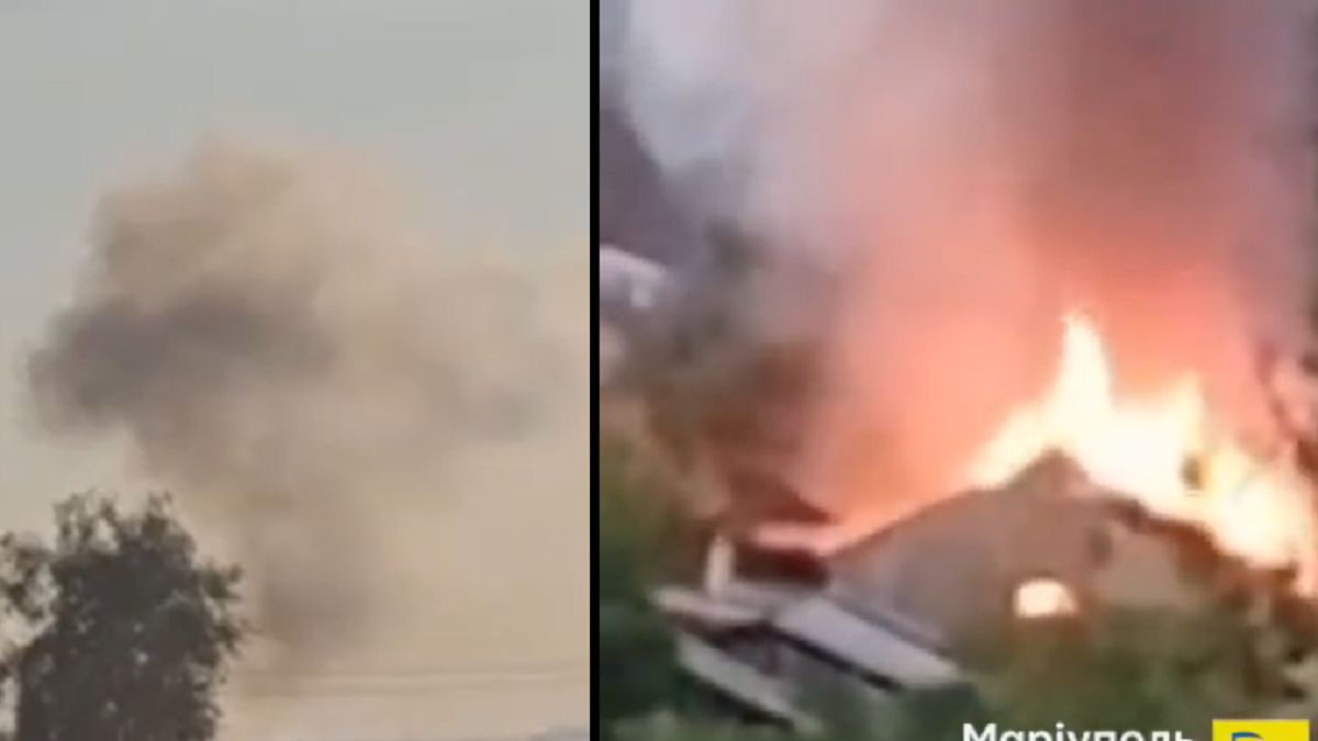 Eksplozje w Mariupolu