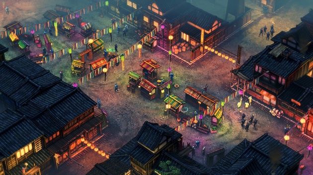 Shadow Tactics - kolorowy targ