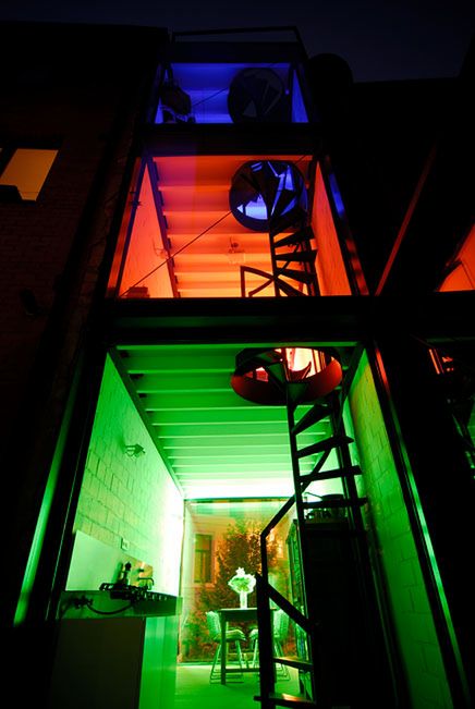 Alley House - domek z klocków 9