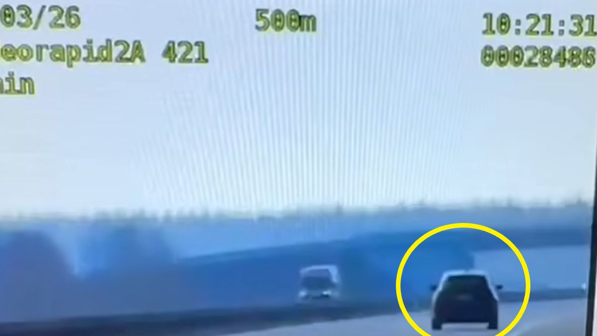 Mężczyzna znacznie przekroczył prędkość