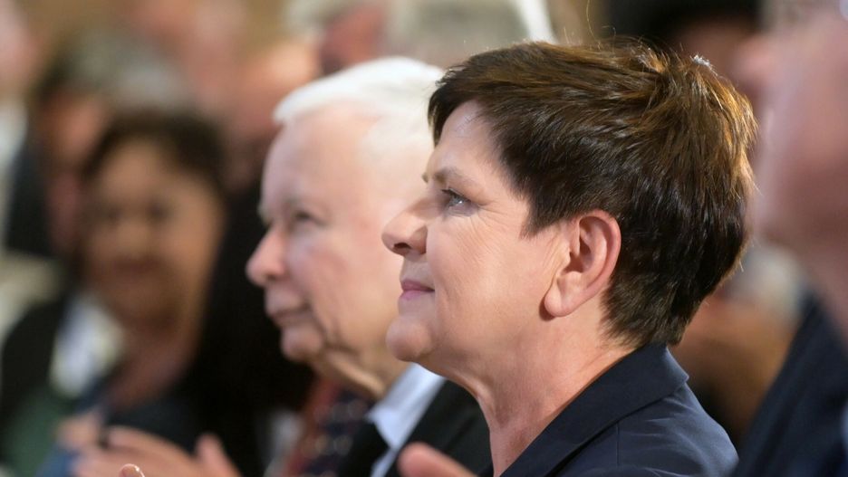 Jaros?aw Kaczy?ski w Nowym Targu
2022.09.03  Nowy Targ. Spotkanie prezesa Prawa i Sprawiedliwosci  Jaroslawa Kaczynskiego z wyborcami.
Nz Jaroslaw Kaczynski, Beata Szydlo
Fot. M.Lasyk/REPORTER
M.Lasyk/REPORTER