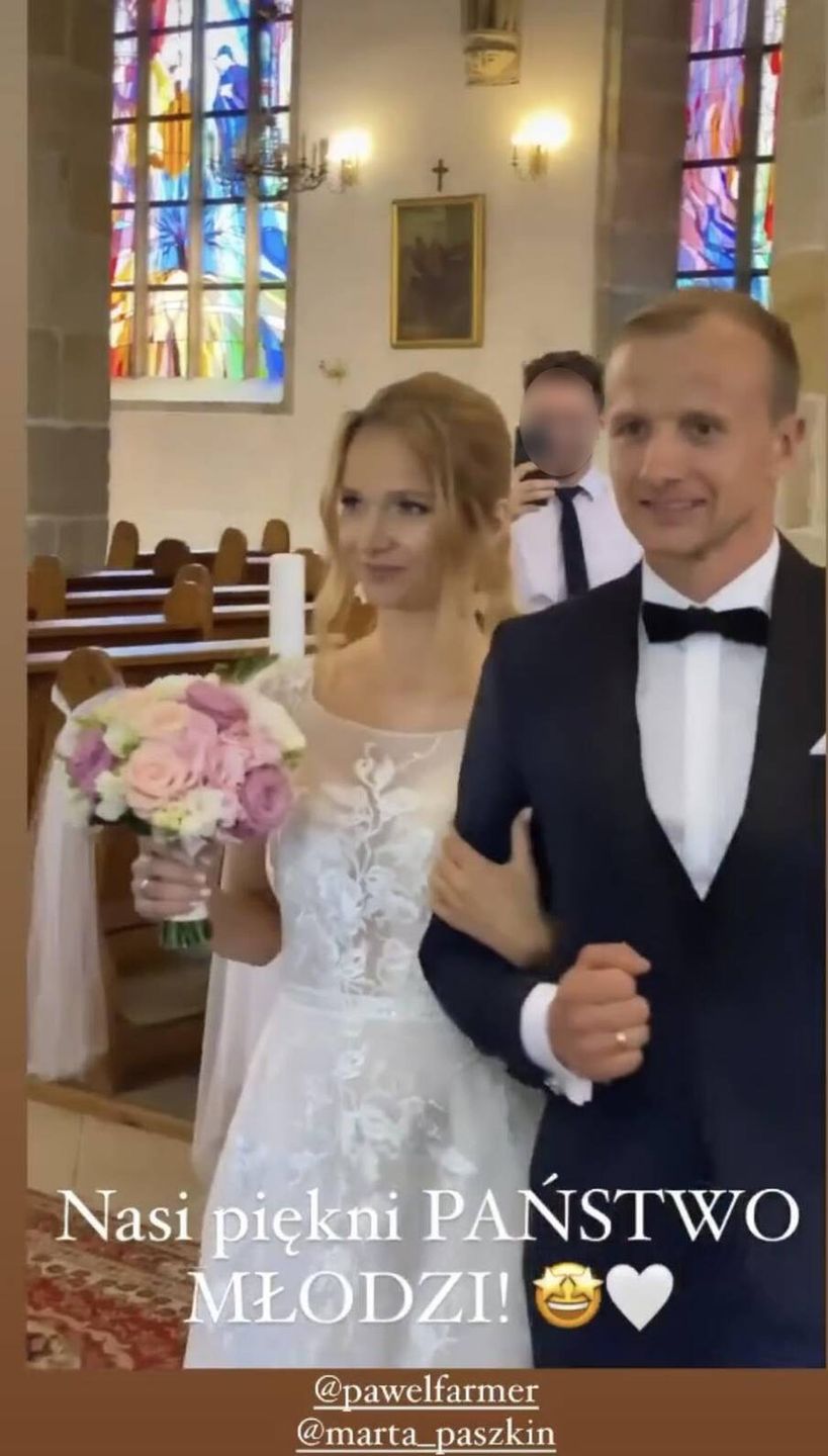 Marta Paszkin i Paweł Bodzianny wzięli ślub kościelny!