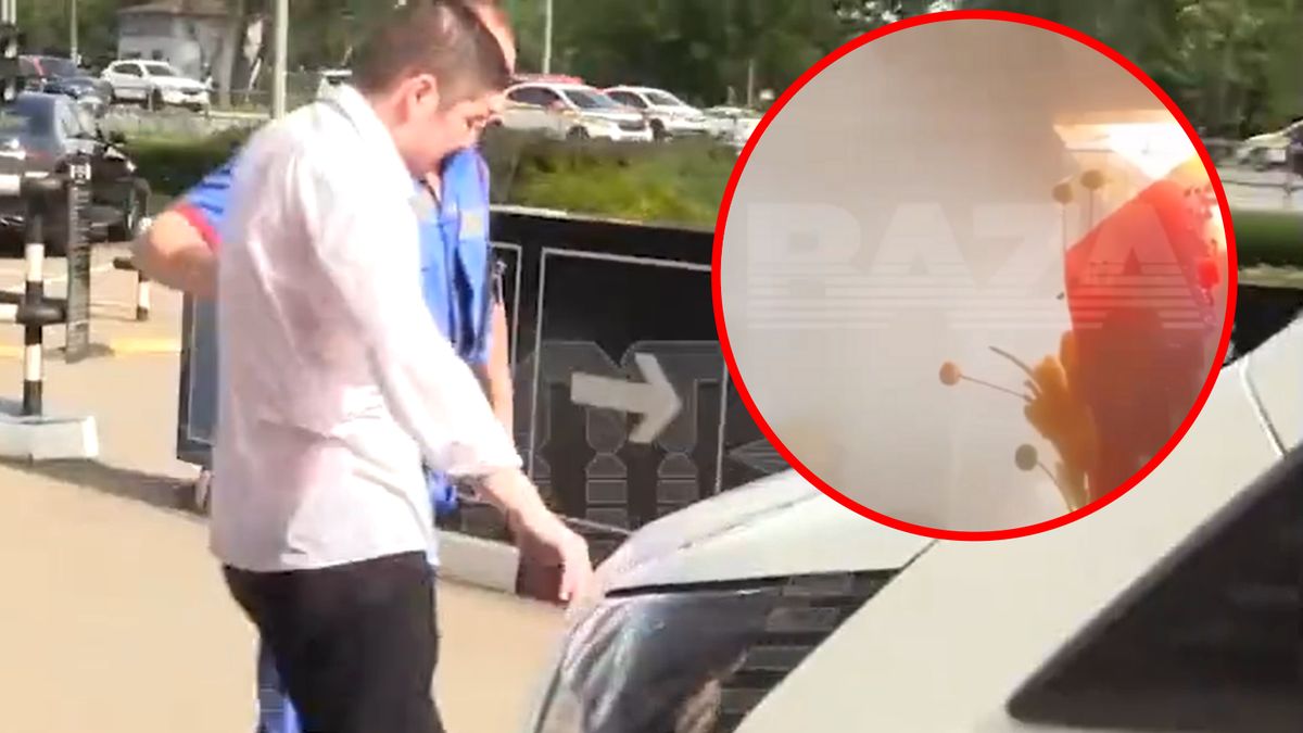 Wypadek miał miejsce w moskiewskiej galerii handlowej 