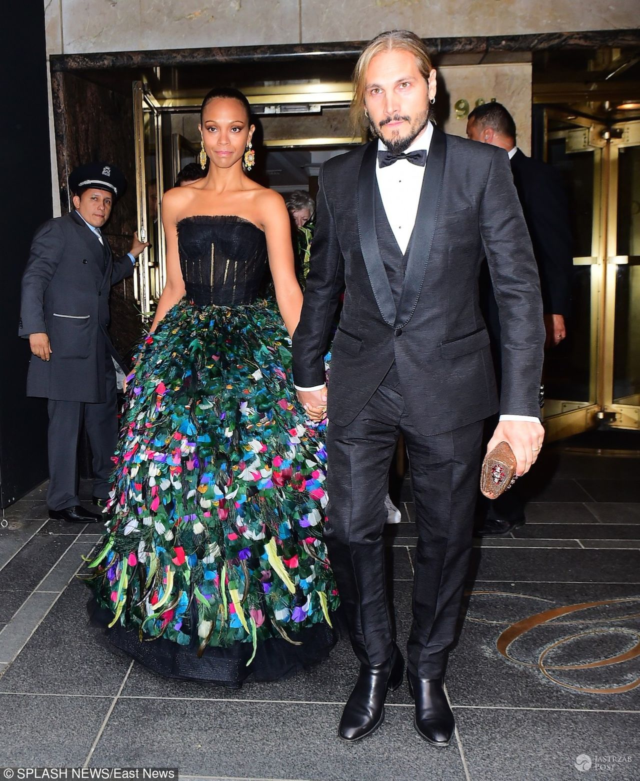 Zoe Saldana i Marco Perego - MET Gala 2016