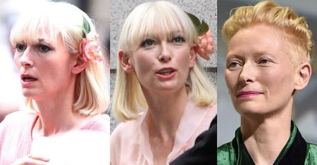 Tilda Swinton na planie nowego filmu. Poznajecie?