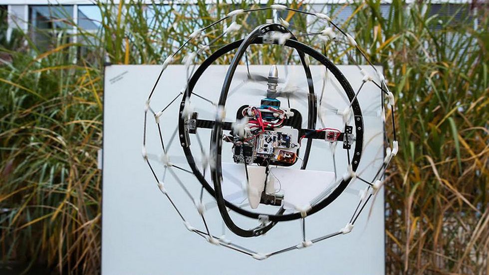 Ratunkowy dron GimBall - niezniszczalna, latająca kula uratuje ludziom życie 1