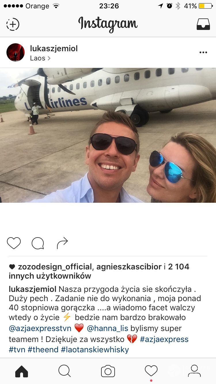 Łukasz Jemioł o odpadnięciu z Azji Express