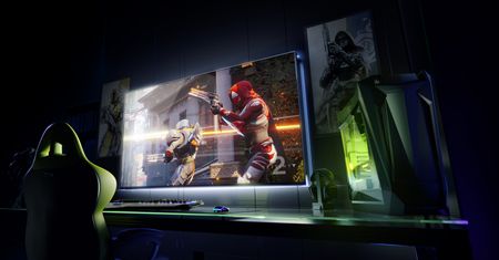 NVIDIA prezentuje na CES gigantyczne monitory z wbudowaną konsolą