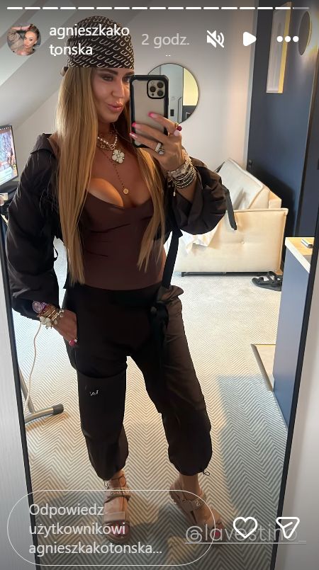 Agnieszka Kotońska jak nastolatka