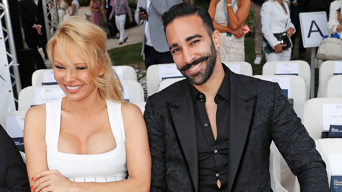 Getty Images / David M. Benett/Dave Benett / Na zdjęciu: Pamela Anderson i Adil Rami