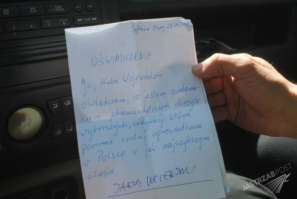 Oświadczenie Kuby Wojewódzkiego Fot. screen z Facebook