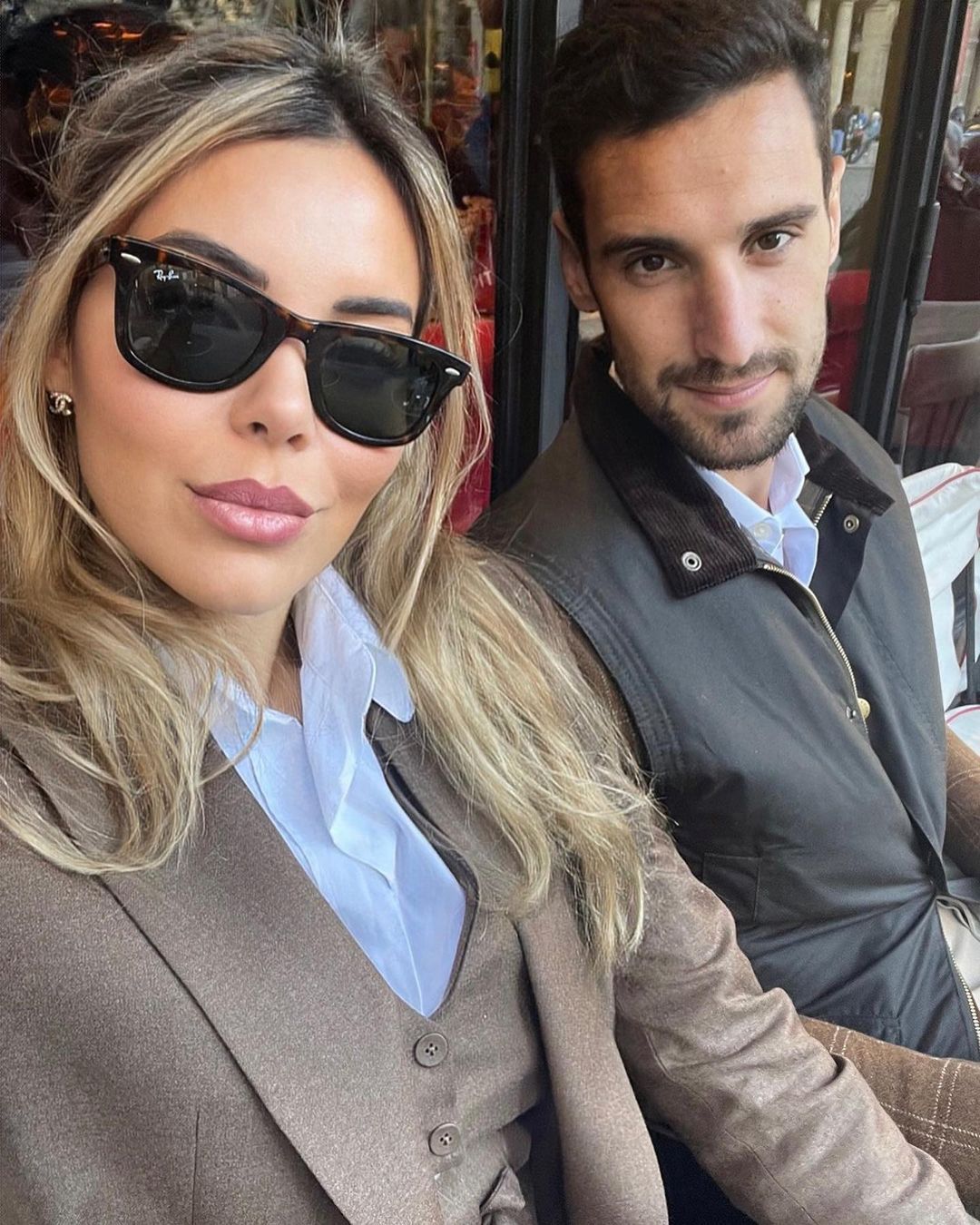 Sergio Rico z żoną