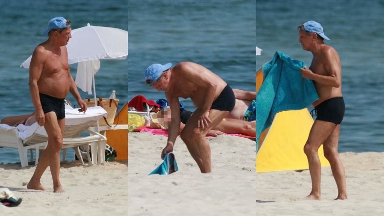 Beata Ścibakówna przydziela Janowi Englertowi bojowe zadanie na wakacjach (ZDJĘCIA)