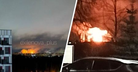 Działo się w nocy. Drony nad Moskwą. Atak na zakłady chemiczne