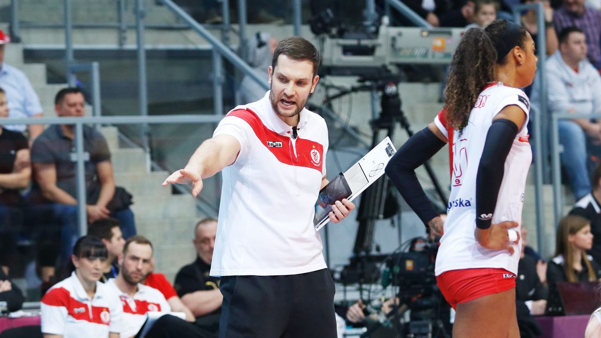 WP SportoweFakty / Justyna Serafin / Na zdjęciu trener Michal Mašek