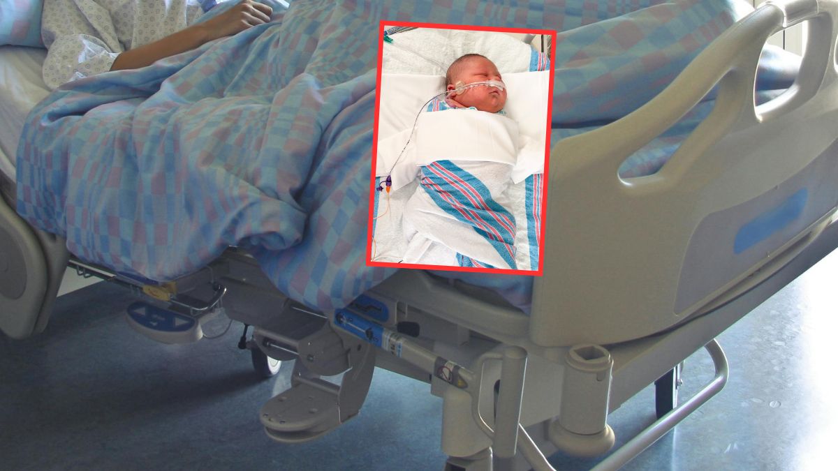  Noworodek ważył prawie 6 kg 