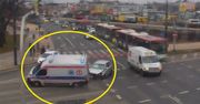 Koszmar na skrzyżowaniu. Wypadek karetki w Lublinie