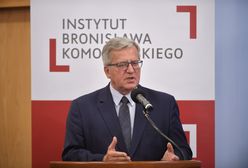 Antoni Macierewicz marszałkiem seniorem Sejmu. Bronisław Komorowski: to brzmi jak ponury żart