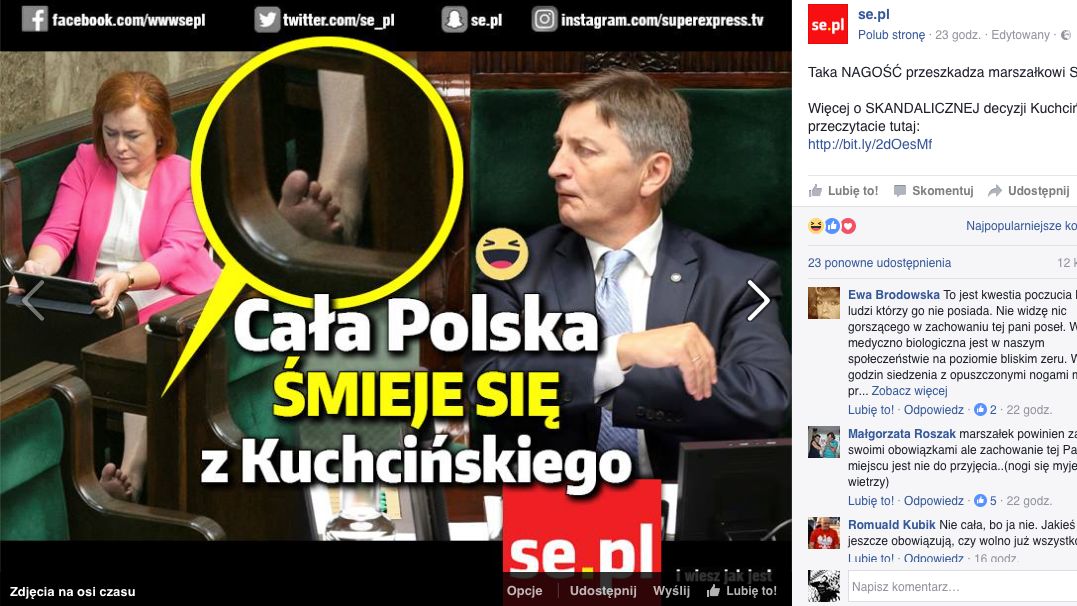 Fotoreporter „Super Expressu” dostał roczny zakaz fotografowania w Sejmie 1