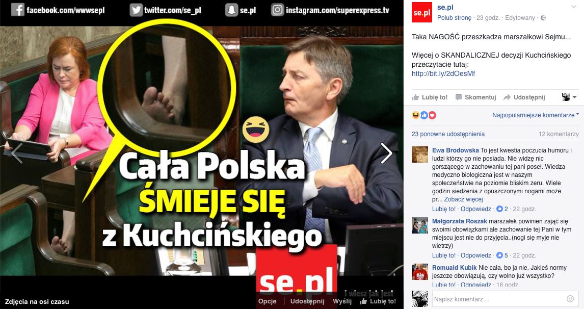 Fotoreporter „Super Expressu” dostał roczny zakaz fotografowania w Sejmie 1