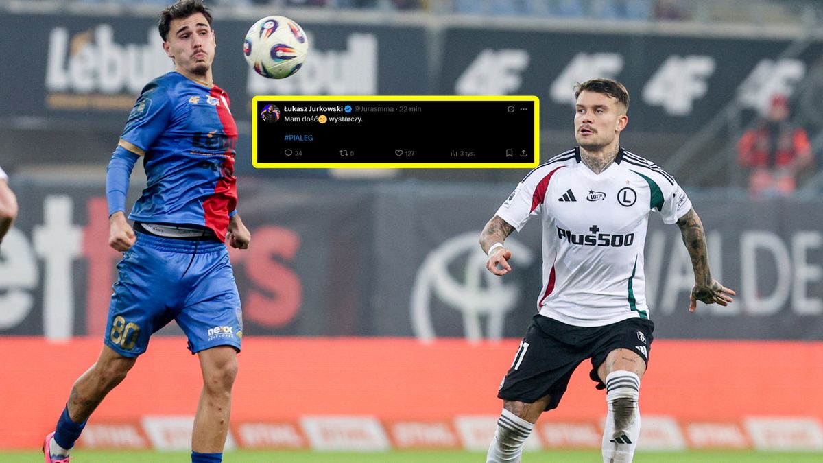 PAP/EPA / Art Service / X / Na zdjęciu: piłkarze Piasta i Legii