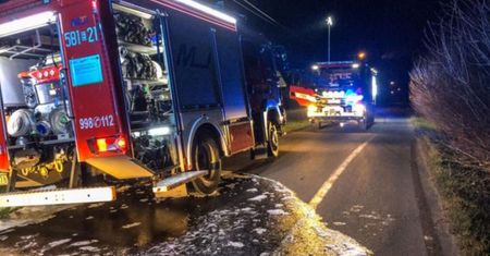 Aleksandrów Łódzki. Podpalił samochody i dom. Chciał zabić rodzinę