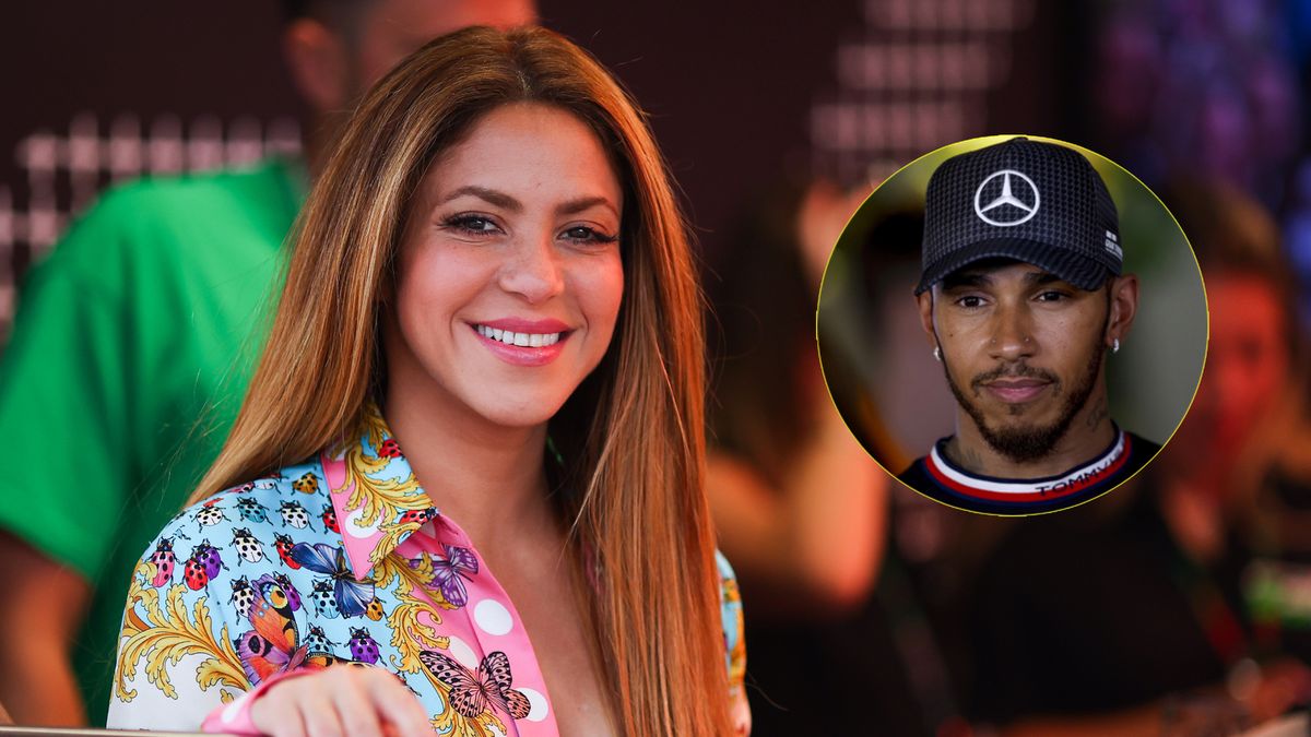 Zdjęcie okładkowe artykułu: Getty Images / Eric Alonso / Na dużym zdjęciu: Shakira (Getty Images), w kółku: Lewis Hamilton (Materiały prasowe)