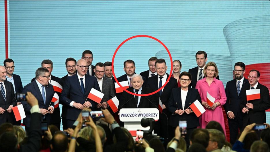 Zdjęcie ze sztabu wyborczego PiS