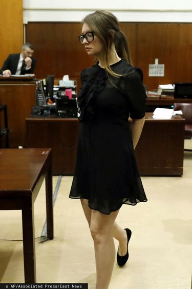 Anna Delvey (Anna Sorokin) na rozprawie sądowej