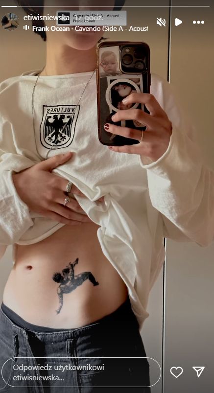 Córka Michała Wiśniewskiego, Etiennette pochwaliła się nowym tatuażem