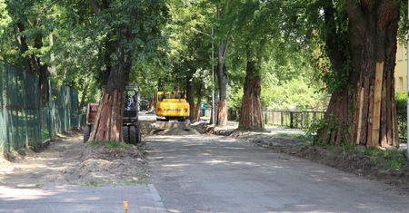 Remonty dróg na osiedlu Hutniczym