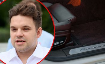 Kacprzyk widziany w Porsche. Media: miał przekroczyć prędkość
