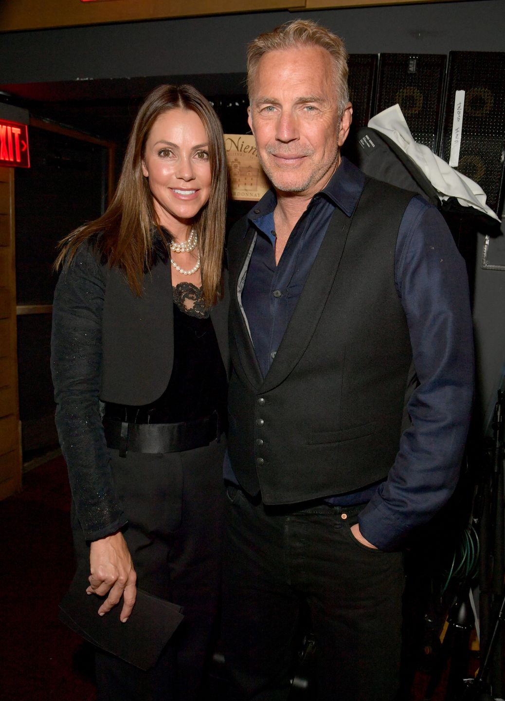 Kevin Costner i Christine Baumgartner 