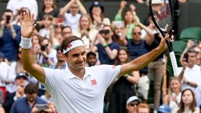 Roger Federer w 18. ćwierćfinale w Wimbledonie. Czeka tam na Huberta Hurkacza